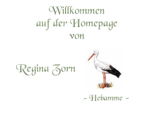 Willkommen auf der Homepage von Regina Zorn: Enter